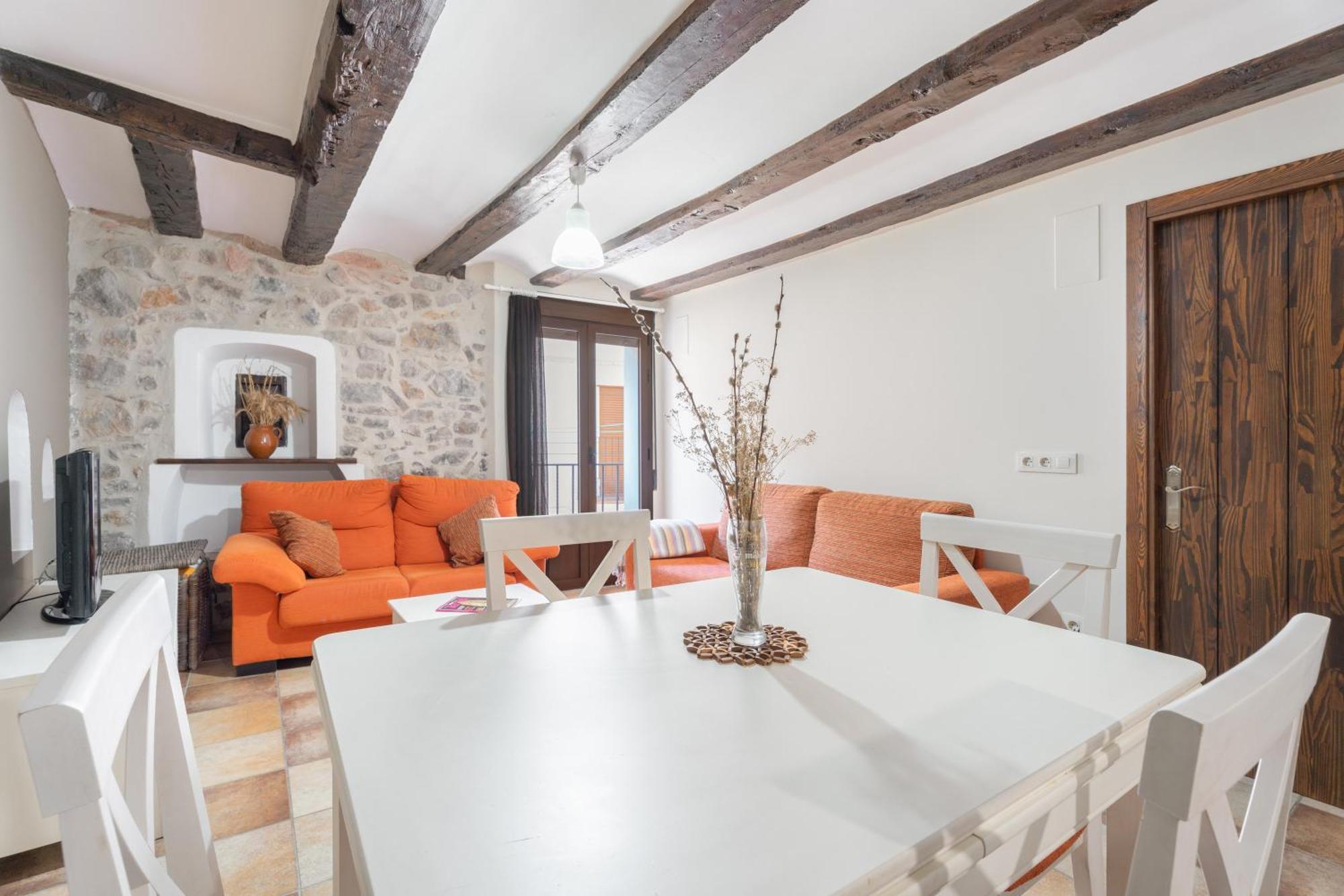Apartamento Casa El Cojo 1A Alcalá de la Selva Kültér fotó