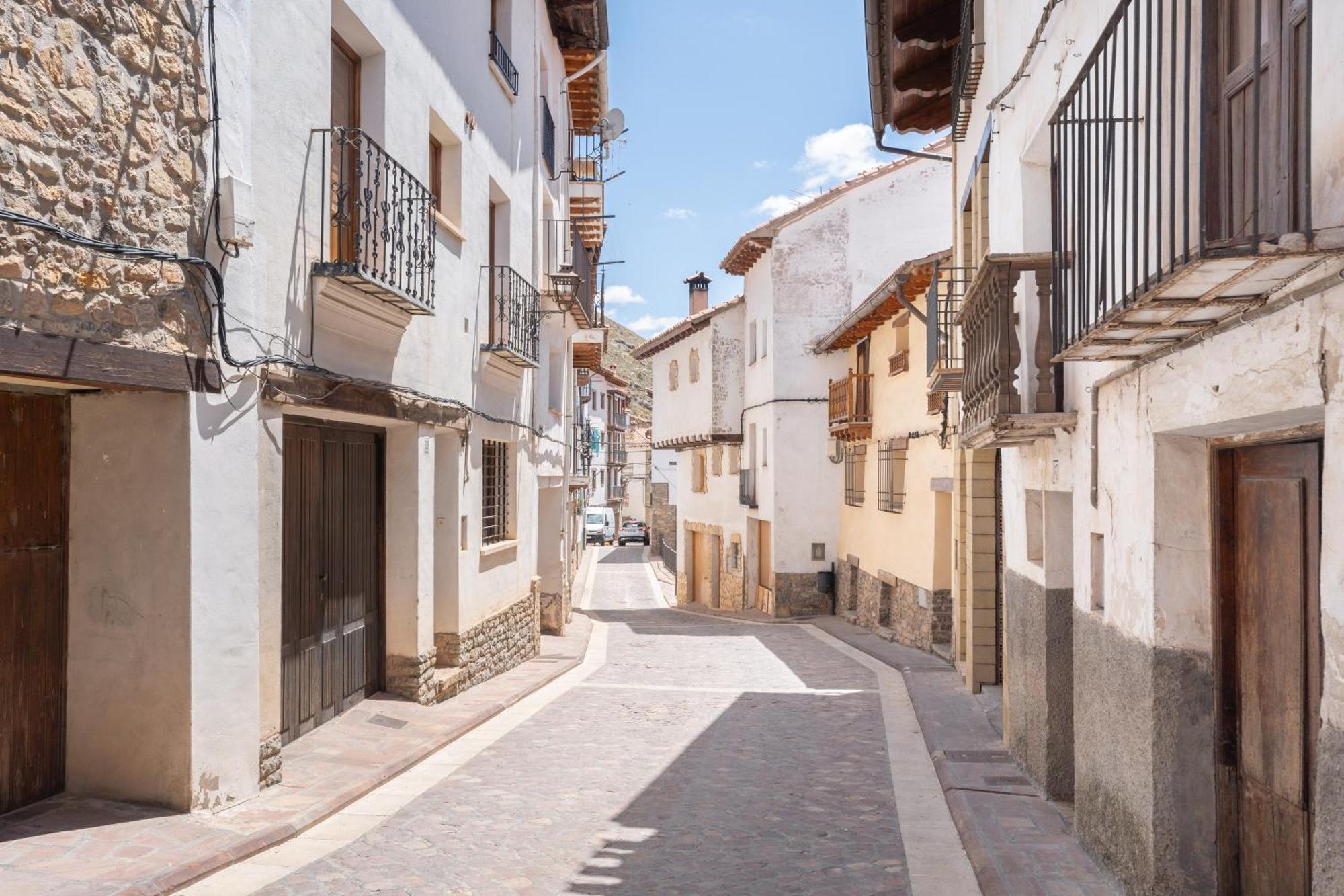 Apartamento Casa El Cojo 1A Alcalá de la Selva Kültér fotó