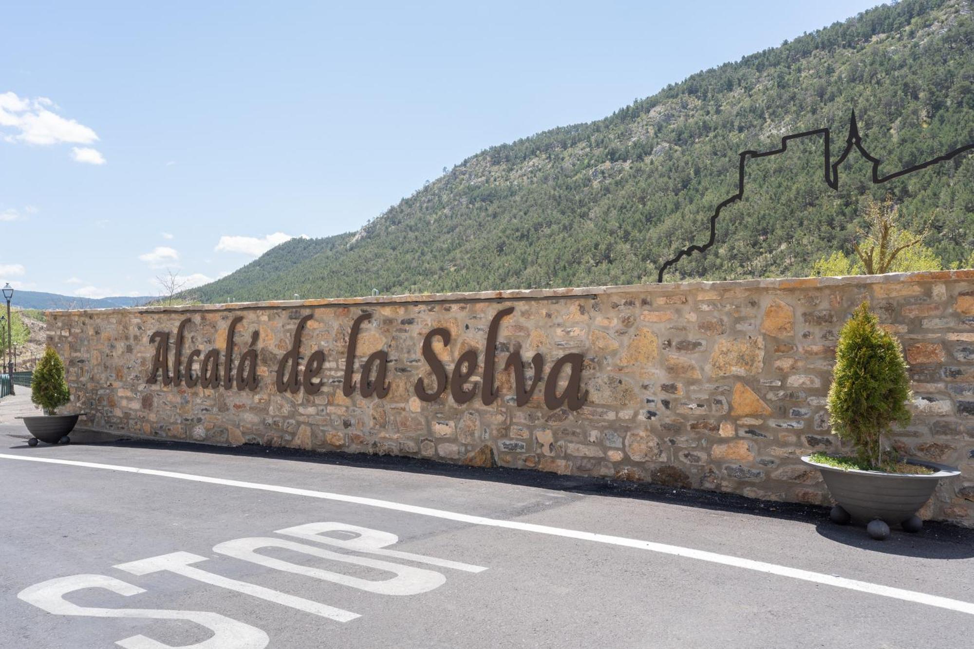 Apartamento Casa El Cojo 1A Alcalá de la Selva Kültér fotó